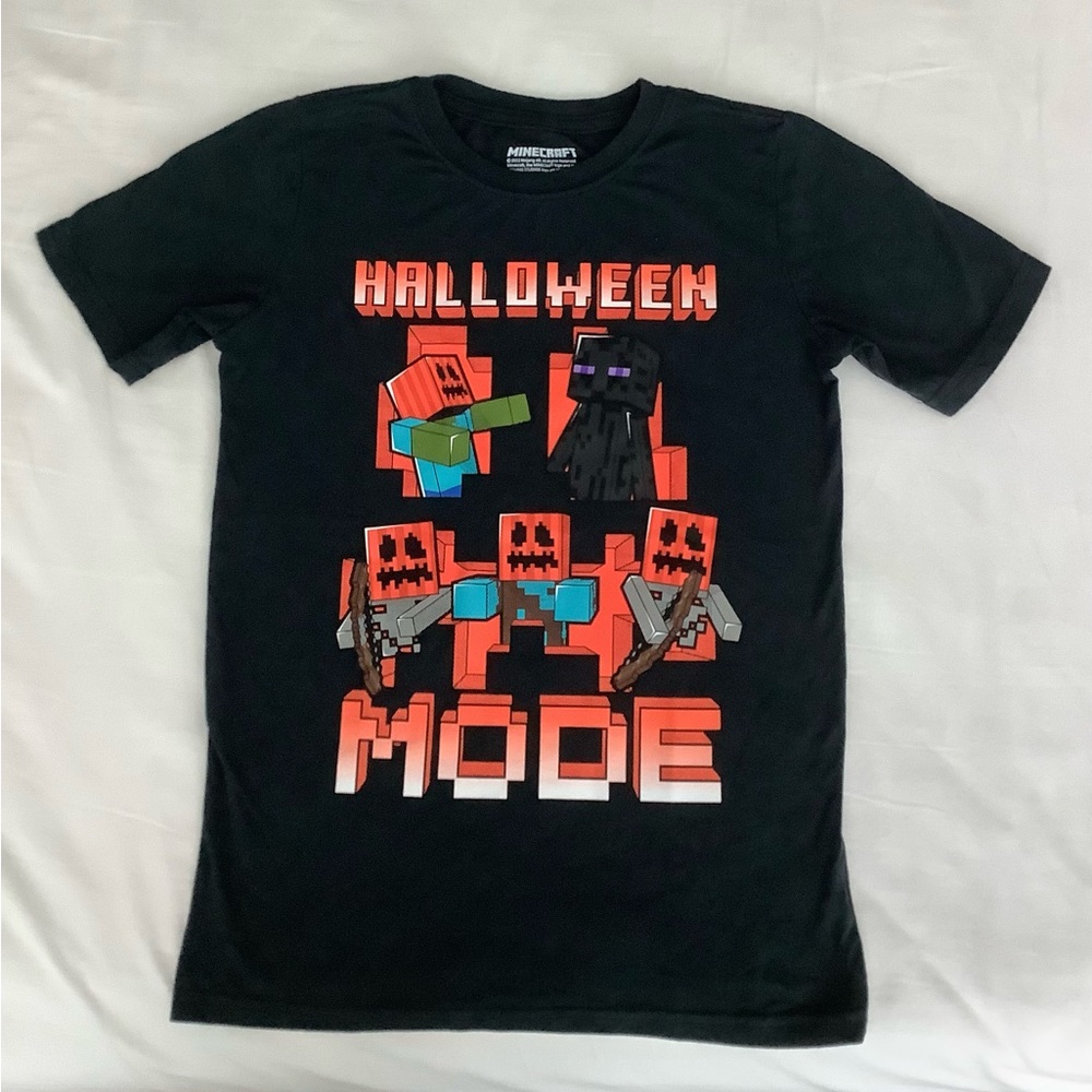 NWOT! Minecraft 14 y boys Halloween T-Shirt